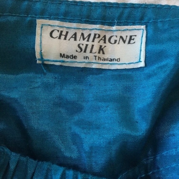 Women’s high waist silk pants - Picture 5 of 6